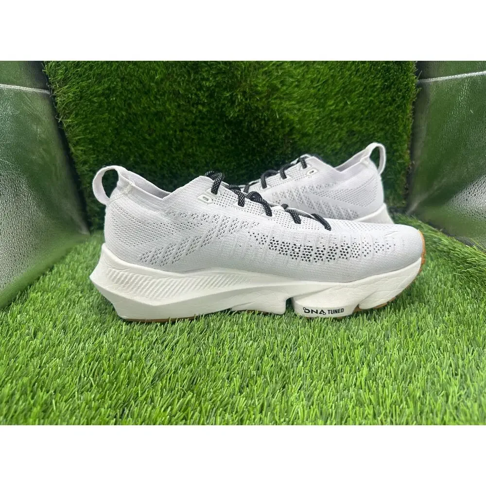 Brooks Glycerin Flex 1104781D187 Athletic Sneaker Men's 10.5D White Knit Jogging